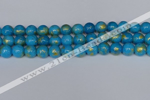 CMJ954 15.5 inches 12mm round Mashan jade beads wholesale