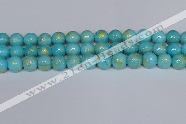 CMJ968 15.5 inches 10mm round Mashan jade beads wholesale