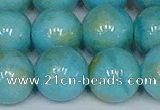 CMJ969 15.5 inches 12mm round Mashan jade beads wholesale