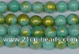 CMJ970 15.5 inches 4mm round Mashan jade beads wholesale