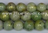 CMJ981 15.5 inches 6mm round Mashan jade beads wholesale