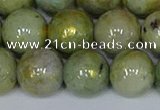 CMJ983 15.5 inches 10mm round Mashan jade beads wholesale