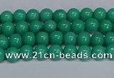 CMJ99 15.5 inches 4mm round Mashan jade beads wholesale