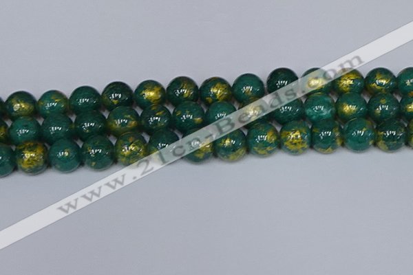 CMJ993 15.5 inches 10mm round Mashan jade beads wholesale