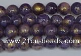 CMJ995 15.5 inches 4mm round Mashan jade beads wholesale