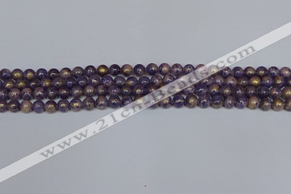 CMJ995 15.5 inches 4mm round Mashan jade beads wholesale