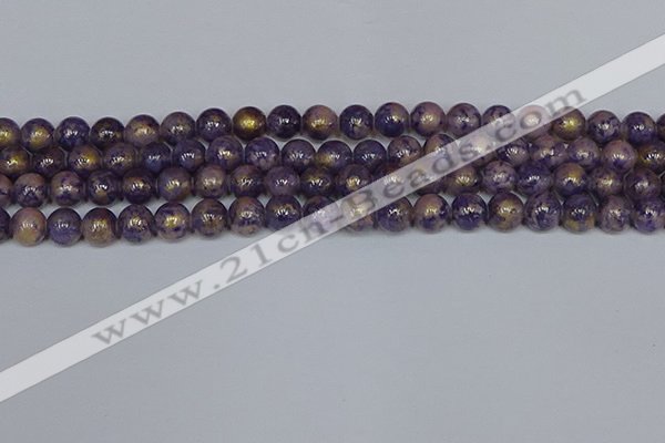 CMJ996 15.5 inches 6mm round Mashan jade beads wholesale