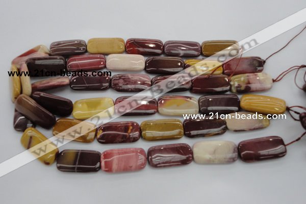 CMK100 15.5 inches 15*30mm rectangle mookaite beads wholesale