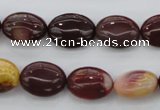 CMK140 15.5 inches 12*16mm oval mookaite beads wholesale