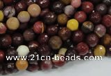 CMK16 15.5 inches 6mm faceted round mookaite beads wholesale