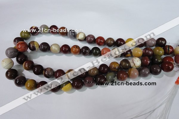 CMK205 15.5 inches 12mm round mookaite gemstone beads wholesale