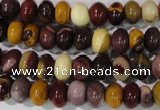 CMK220 15.5 inches 5*8mm rondelle mookaite gemstone beads