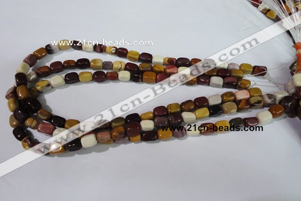 CMK230 15.5 inches 7*10mm nuggets mookaite gemstone beads