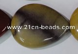CMK255 15.5 inches 30*40mm flat teardrop mookaite gemstone beads