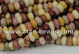 CMK63 15.5 inches 4*8mm rondelle mookaite gemstone beads wholesale