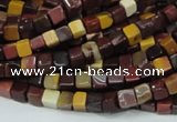 CMK68 15.5 inches 4*4mm cube mookaite gemstone beads wholesale