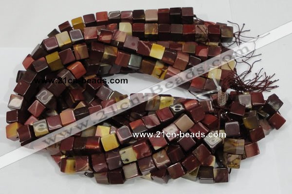CMK72 15.5 inches 12*12mm cube mookaite gemstone beads wholesale