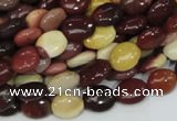 CMK73 15.5 inches 8*10mm oval mookaite gemstone beads wholesale