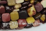 CMK78 15.5 inches 12*12mm square mookaite gemstone beads wholesale