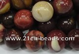 CMK81 15.5 inches 16mm round mookaite gemstone gemstone beads