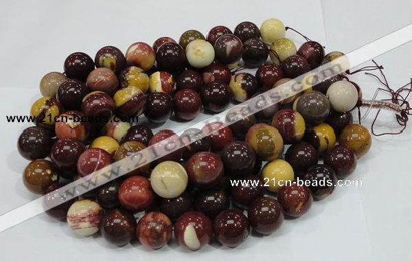 CMK81 15.5 inches 16mm round mookaite gemstone gemstone beads