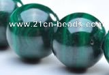 CMN06 10mm round A grade natural malachite  beads wholesale