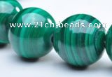 CMN08 14mm A grade round natural malachite beads wholesale