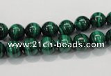 CMN151 AA grade 8mm round natural malachite beads Wholesale