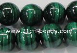 CMN157 AA grade 20mm round natural malachite beads Wholesale