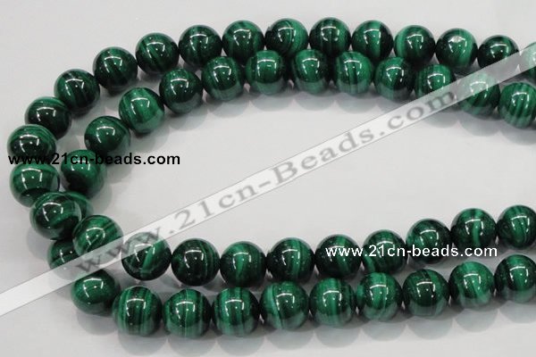 CMN157 AA grade 20mm round natural malachite beads Wholesale