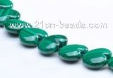 CMN20 A grade 4*10mm heart natural malachite beads Wholesale