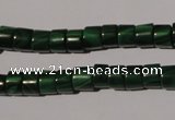 CMN236 15.5 inches 5*7mm heishi natural malachite beads wholesale