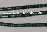 CMN237 15.5 inches 4*8mm tube natural malachite beads wholesale