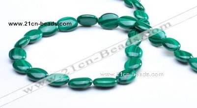 CMN26 A grade 8*10mm oval shape natural malachite beads