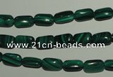 CMN301 15.5 inches 6*10mm rectangle natural malachite beads wholesale