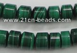 CMN408 15.5 inches 5*6mm tyre natural malachite beads wholesale