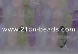 CMQ262 15.5 inches 5*12mm rondelle multicolor quartz beads