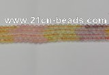 CMQ321 15.5 inches 6mm round mixed quartz beads wholesale