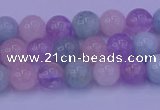 CMQ351 15.5 inches 6mm round mixed quartz beads wholesale