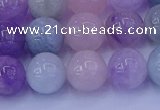 CMQ353 15.5 inches 10mm round mixed quartz beads wholesale