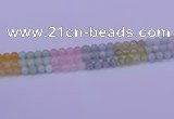 CMQ361 15.5 inches 6mm round rainbow quartz beads wholesale