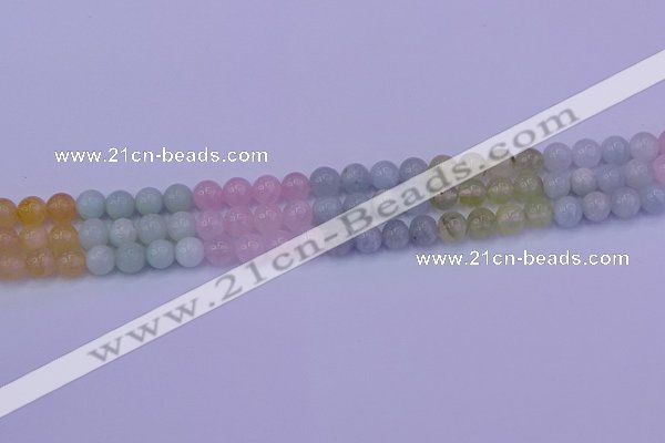 CMQ361 15.5 inches 6mm round rainbow quartz beads wholesale