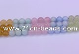 CMQ364 15.5 inches 12mm round rainbow quartz beads wholesale