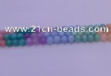 CMQ403 15.5 inches 10mm round mixed quartz beads wholesale