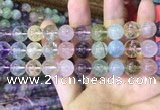 CMQ453 15.5 inches 12mm round rainbow quartz beads wholesale