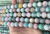 CMQ468 15.5 inches 10mm round mixed gemstone beads wholesale