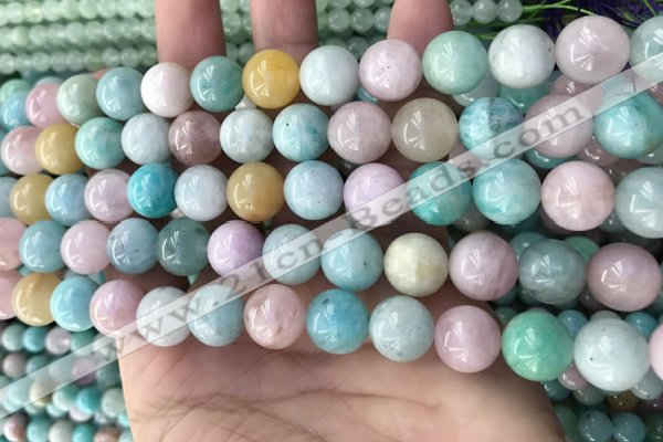 CMQ468 15.5 inches 10mm round mixed gemstone beads wholesale