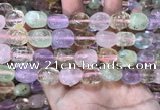 CMQ512 15.5 inches 10*12mm - 13*18mm nuggets colorfull quartz beads