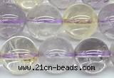 CMQ581 15 inches 10mm round mixed quartz beads