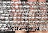 CMQ701 15 inches 6mm round mica quartz beads wholesale